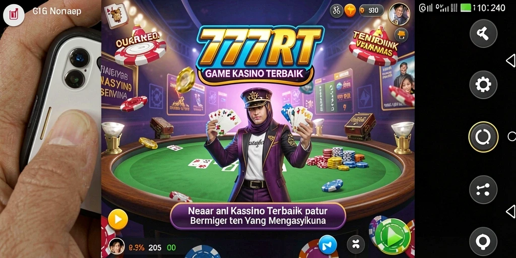 Tampilan menarik dari gameplay 777RT yang menggugah selera.