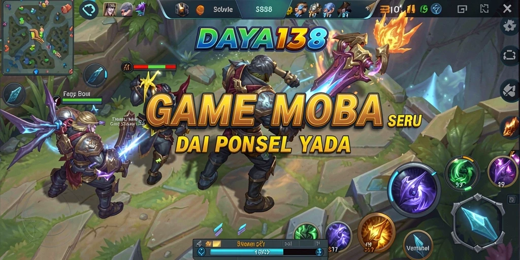 Gameplay seru dalam pertarungan tim di DAYA138.