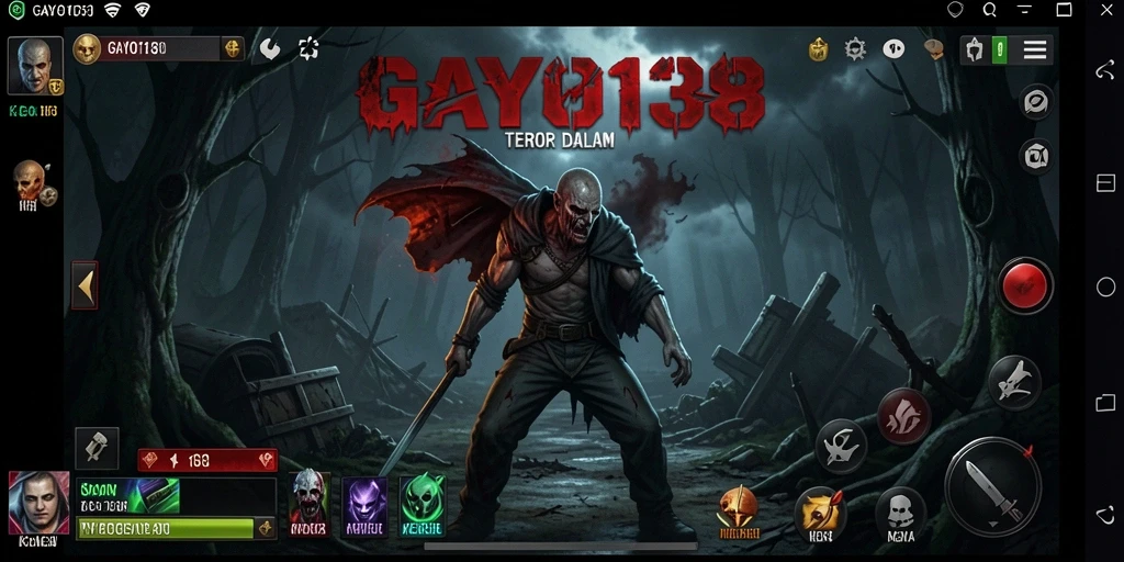 Tampilan gameplay GAYO138 yang mencekam dan penuh ketegangan.