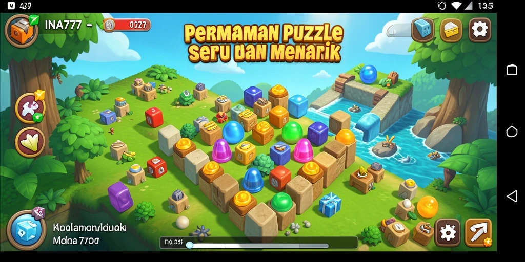 Tampilan gameplay yang menarik dan menantang di INA777.