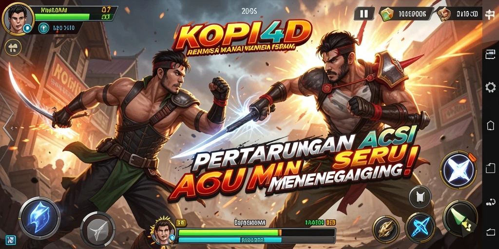 Tampilan gameplay seru KOPI4D dengan aksi menegangkan.