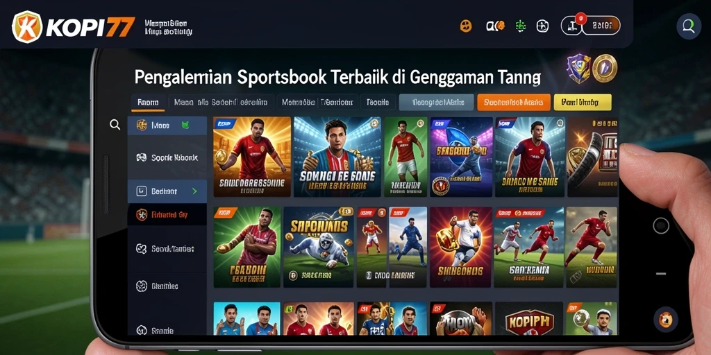 Tampilan gameplay KOPI77 yang menarik dan interaktif dalam taruhan olahraga.