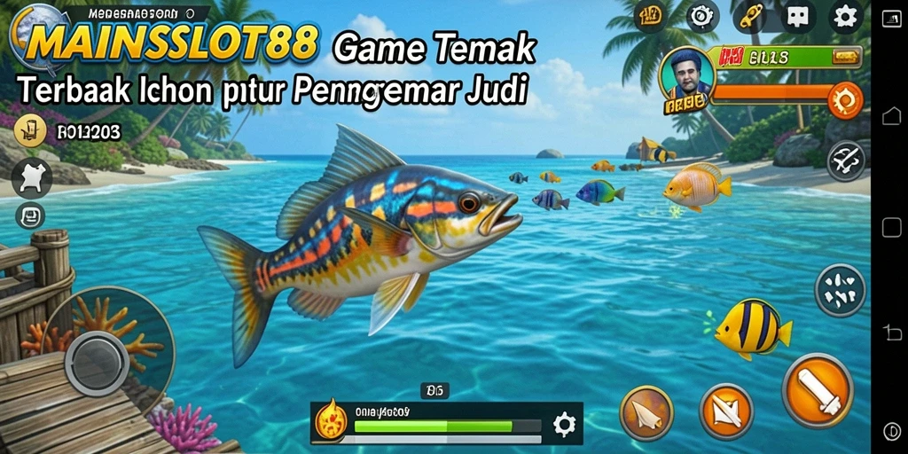 Tampilan menarik dari gameplay Tembak Ikan MAINSLOT88.