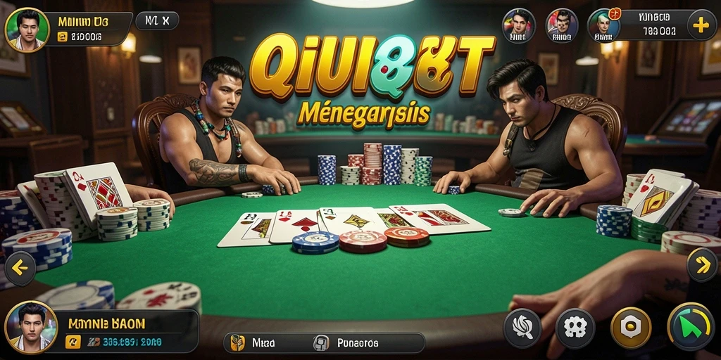Screenshot MIMINBET menampilkan keseruan gameplay QiuQiu.