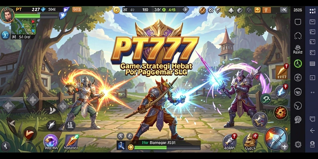 Tampilan gameplay PT777 yang menegangkan dan strategis.