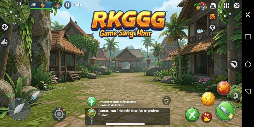 Tampilan menarik dari gameplay RKGG yang seru dan menyenangkan.