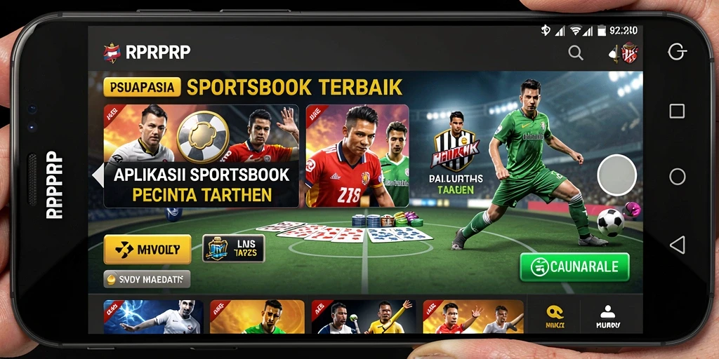 Screenshot utama RPRPRP menunjukkan antarmuka taruhan yang intuitif.
