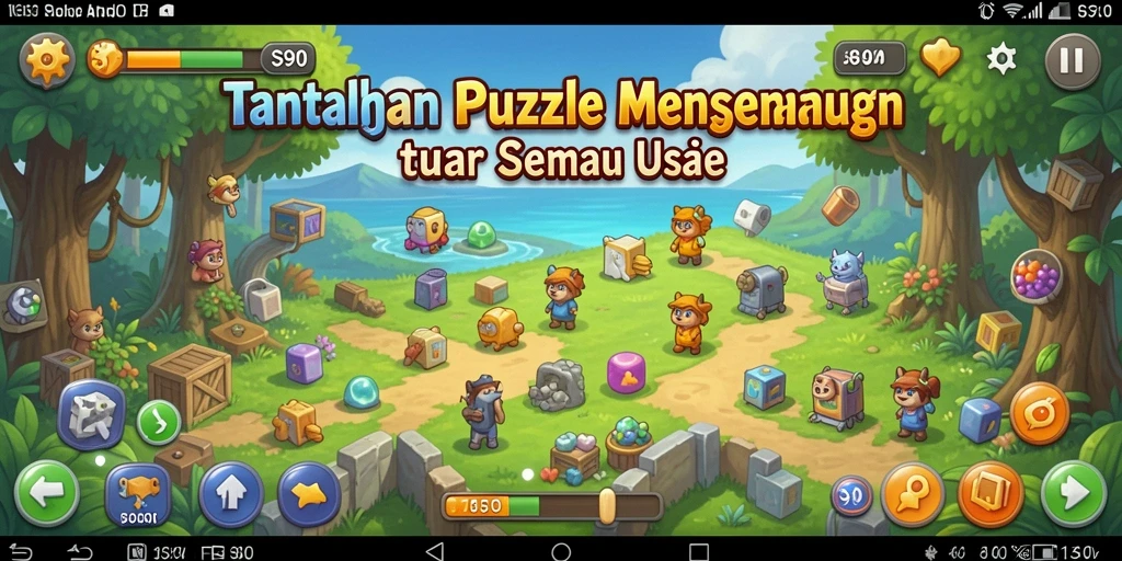 Tangkapan layar S80 menunjukkan gameplay menarik dan tantangan puzzle.
