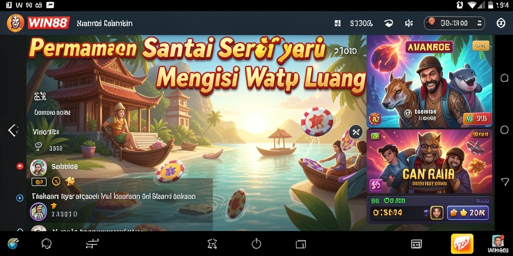 Tampilan gameplay WIN88 yang menyenangkan dan menghibur.